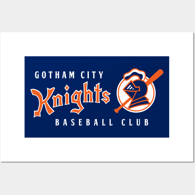 Gotham City Knights Logo - Style A Wall Art by Jake Ingram